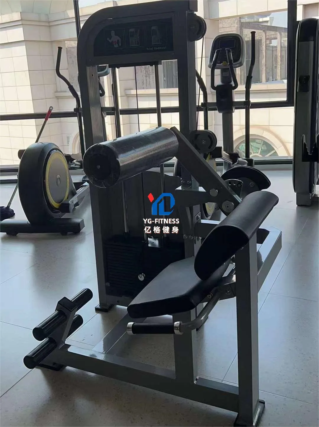 YG-8019 back row station lower back Exercise back muscle by arm press