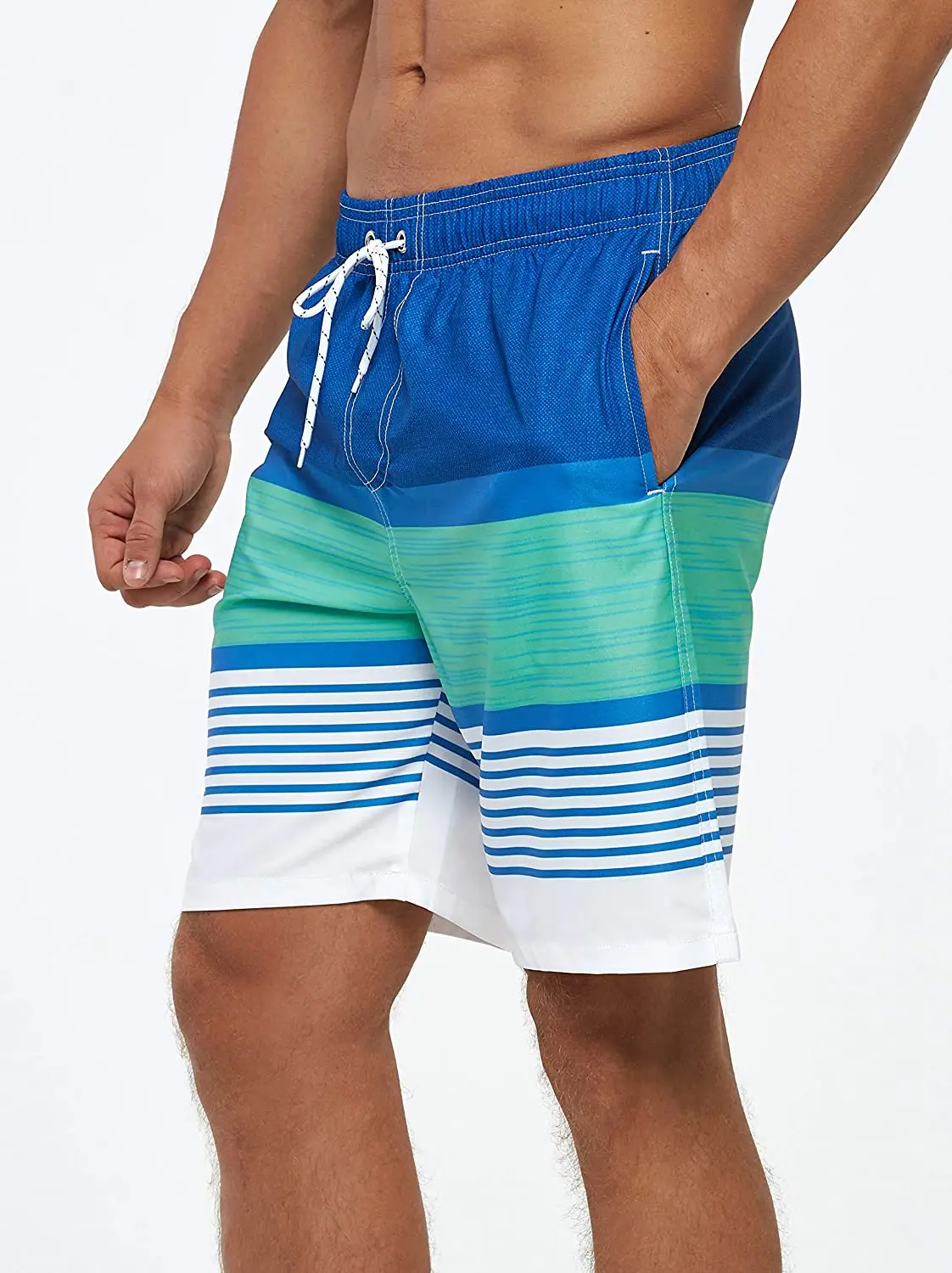 Breathable custom Short Waterproof QUICK DRY Digital Print Plus Size Swim Trunk Beach Swimsuit