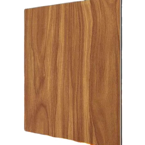 Wood grain composite aluminum panels film laminated panel for interior wall decoration