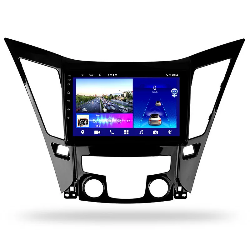 ANDROID STEREO Double Din Android 10 Car Radio 9'IPS Touch Screen GPS Navigation 2G+32G Support FM for Hyundai SONATA