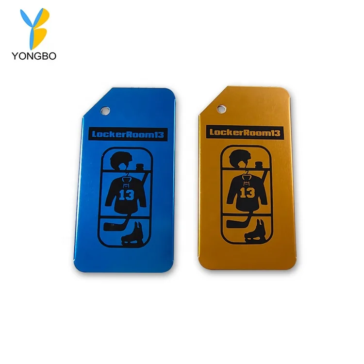 Luggage Tags Aluminum Alloy Travel Tags ID Labels Name Card Holder for Baggage Bags Suitcases 6 Colors