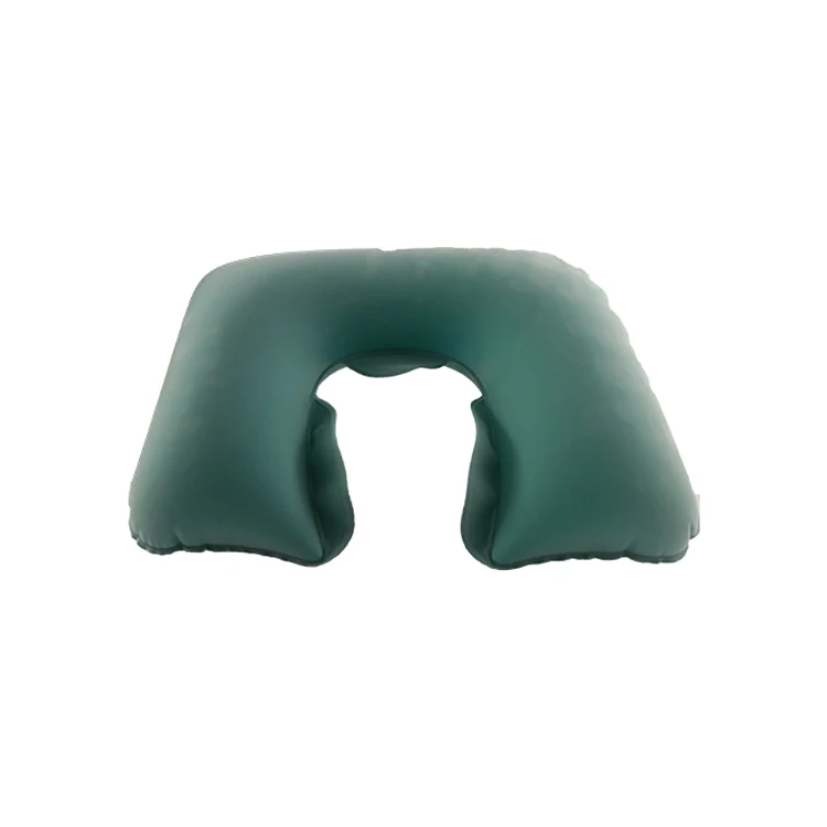New Style Massage Head Neck Outdoor Portable Inflatable Bath PVC Travel Pillow U Shape Inflatable Pillow