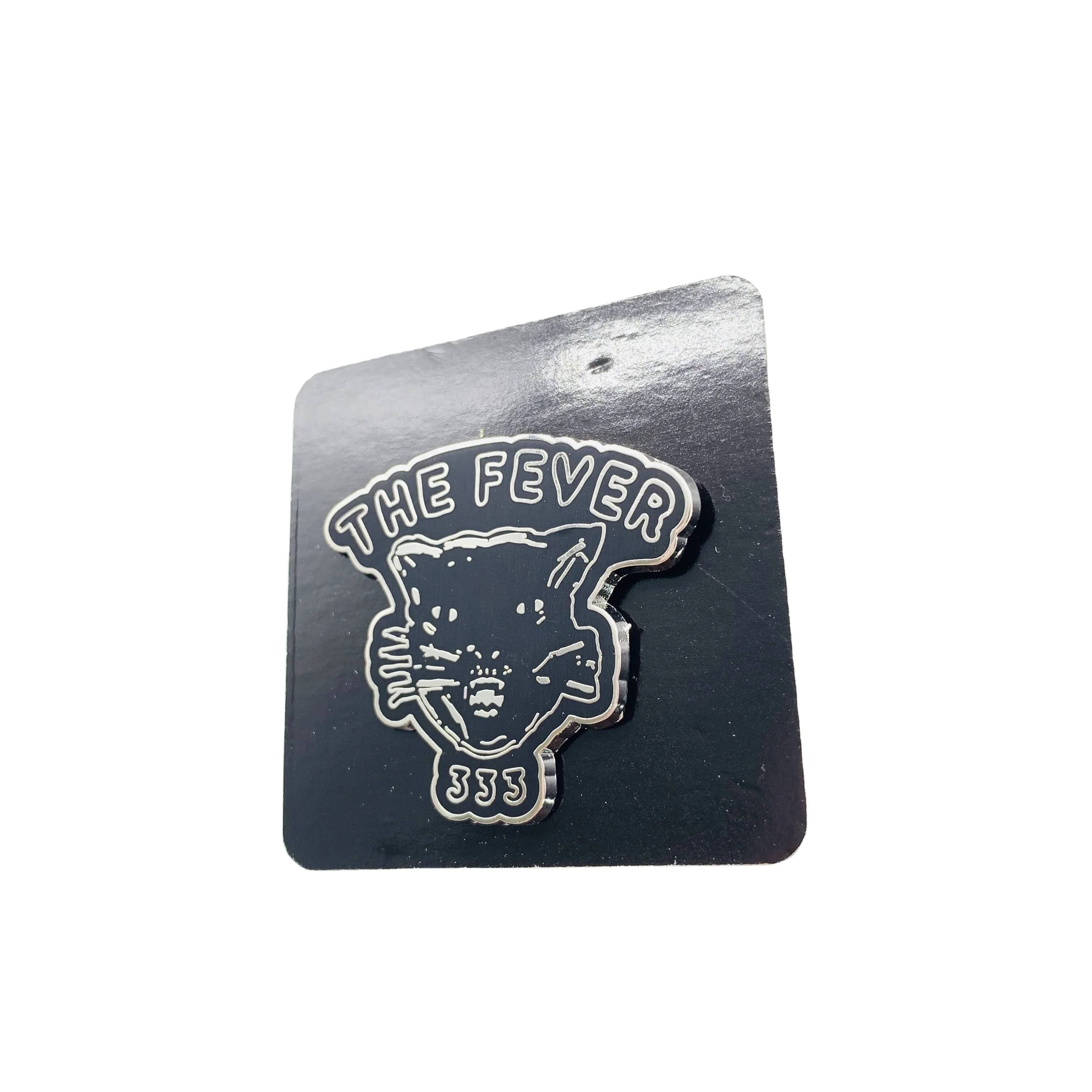 High quality metal pin with backing card packaged custom design metal enamel lapel pin badge