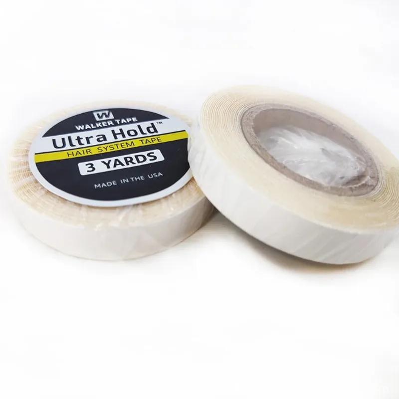 White Ultra Hold Hair Double Sided Adhesives Tape For Hair Extension/Toupee/ Lace Wigs Adhesive Wig Tape 3Yards 12yards 36yards