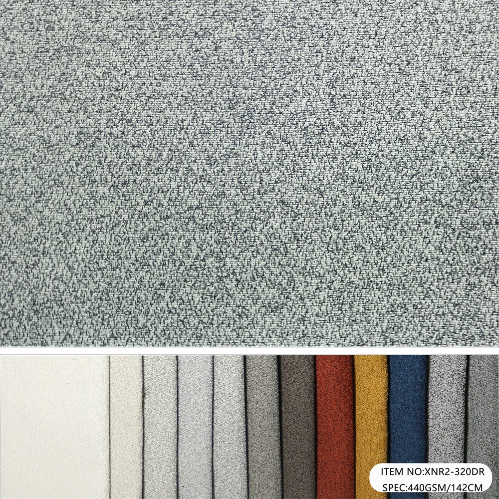 Factory wholesale custom cheap price linen sofa upholstery fabric polyester 800 MOQ Woven solid upholstery linen fabric