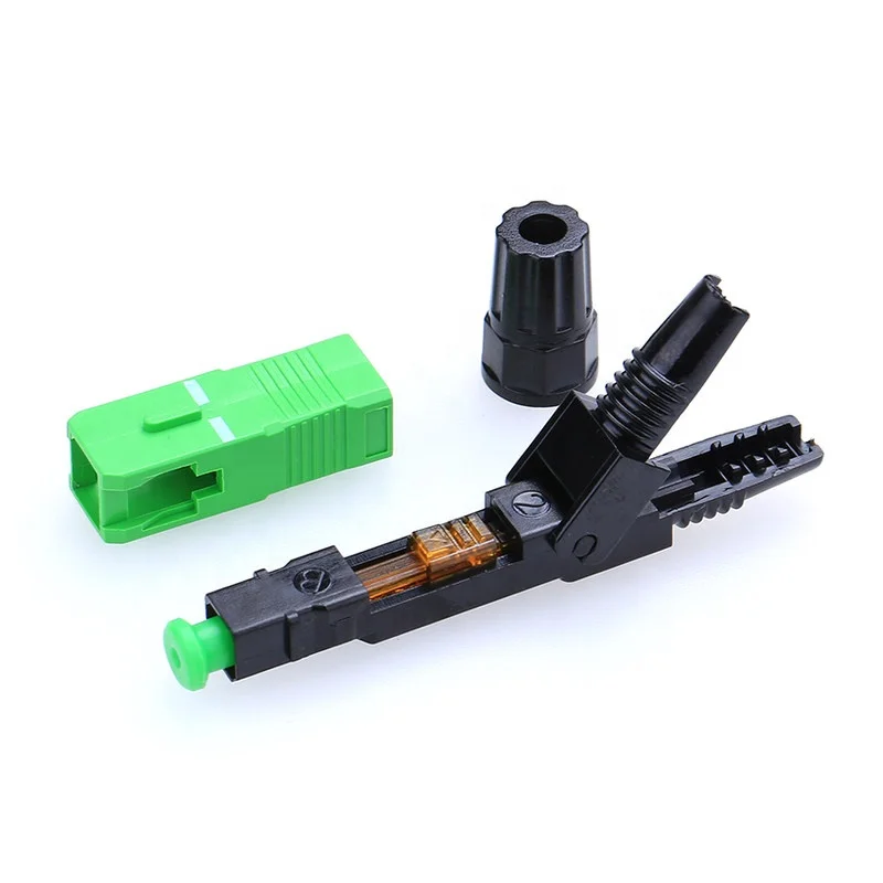 best price for  fiber cable quick connector  ftth sc upc /sc apc fast connector
