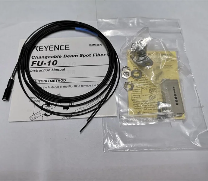 KEYENCE  FU-10  Fibre Optic Sensors    Reflective Fibre Unit     New original