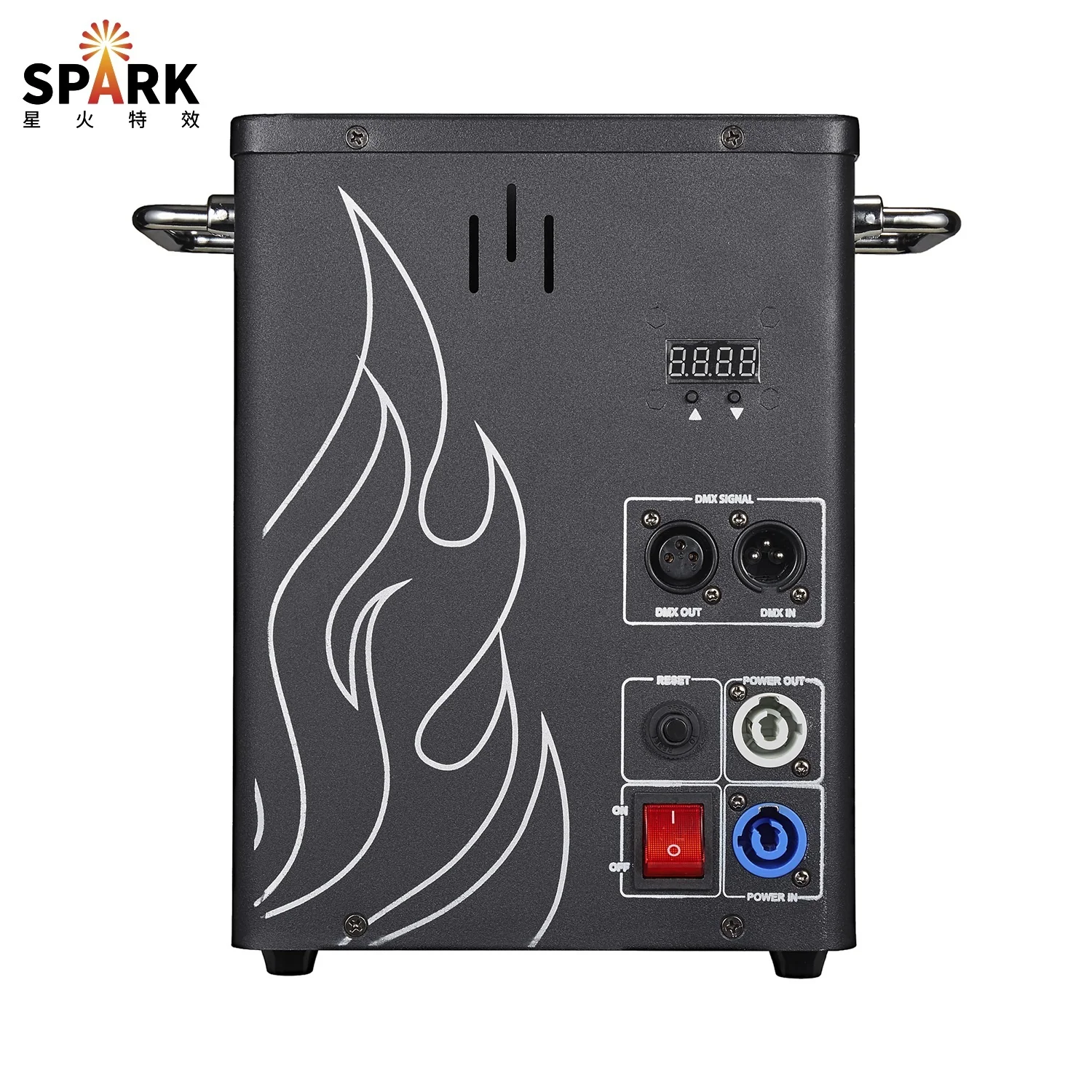 SP safe stage effect 100W fire flame machine Easy to light single head fire machine DMXcontrol effect fire jet machine for stage
