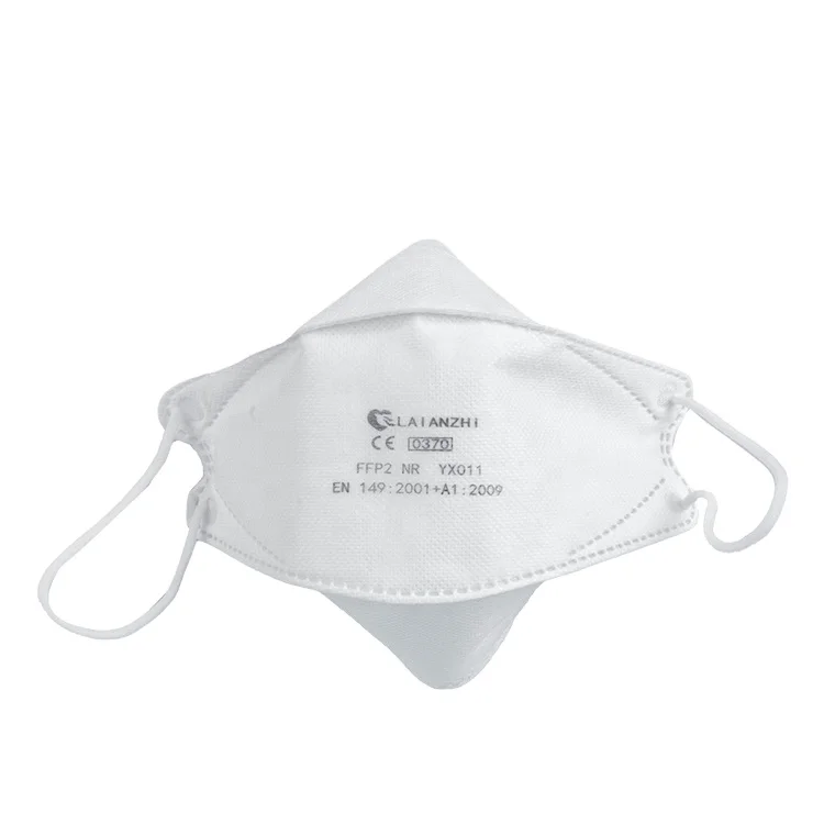  White List High Quality Low Price Fish Shaped FFP2 YX011 4 Layers Particulate Respirators with CE