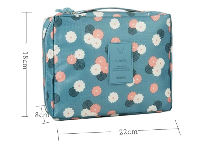 Custom large trolley travel makeup portable waterproof cosmetic bag organizer beauty toiletry bag