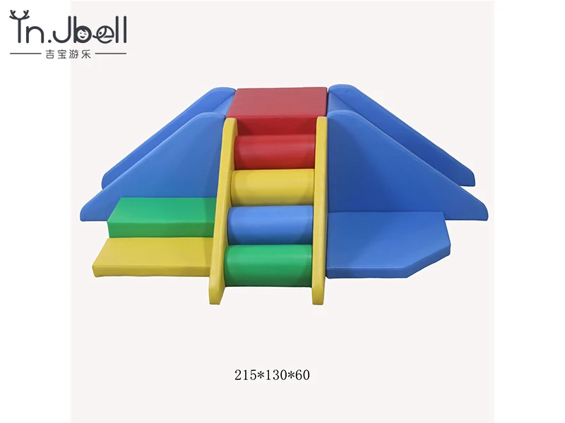Kids Soft Play Climbing Toys Wholesale Customized Fitness Theme Indoor Indoor Playground 3 Years 390*60*60cm JB-SP1025 Accepted