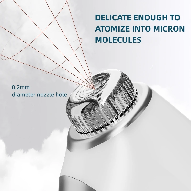 Professional Portable Mini Cordless Spray Gun Oxygen Jet Facial Machine Makeup Manual Airbrush Compressor Oxygen Injection