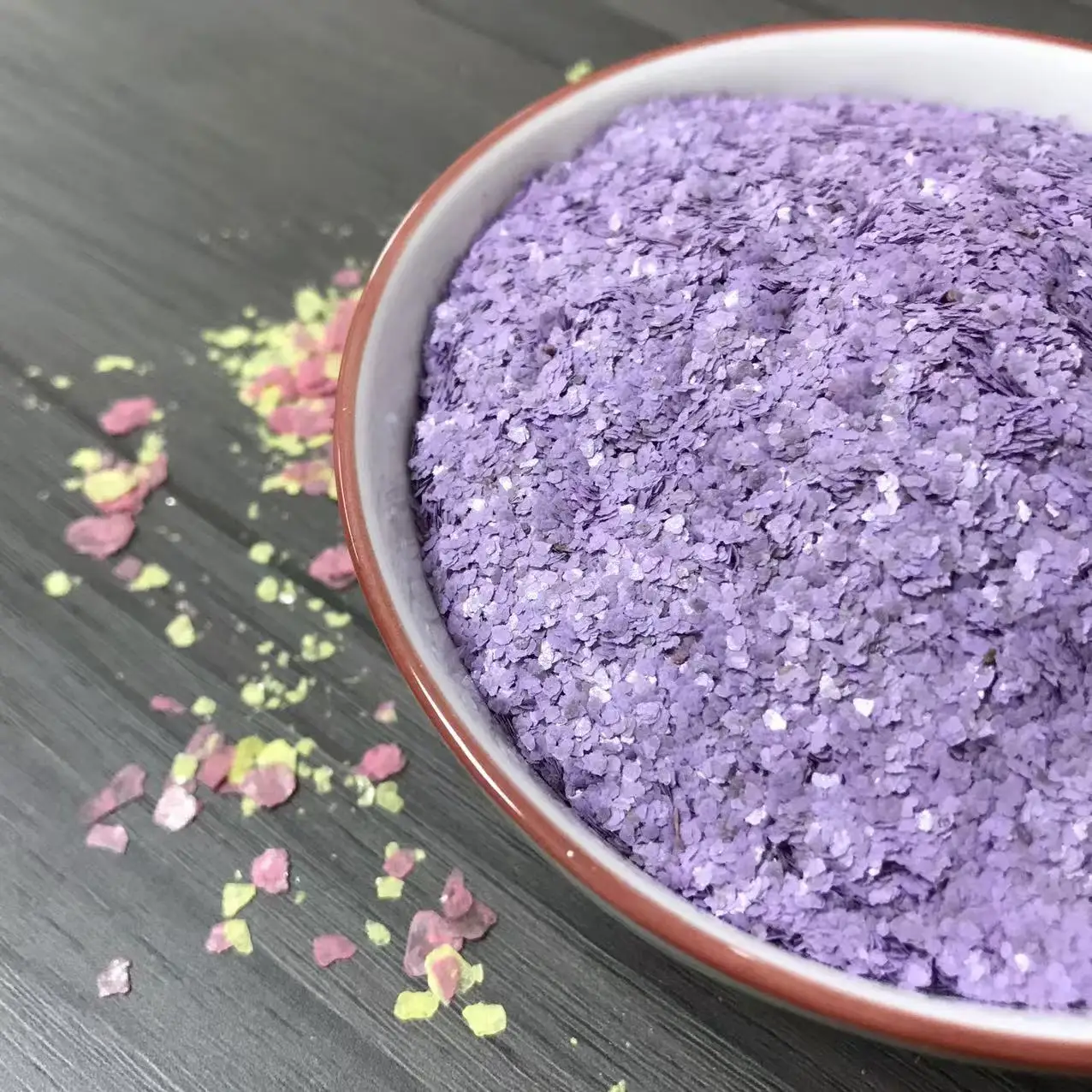 Colored mica crushed flakes for resin painting arts for oil drilling color mica sheets