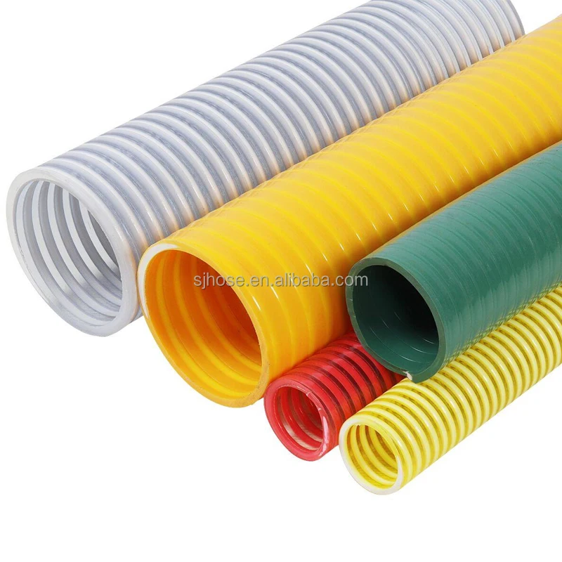 6 8 10 12 Inch PVC Water Suction Hose Large Diameter Powder Bulk Material Suction Hose Pipe