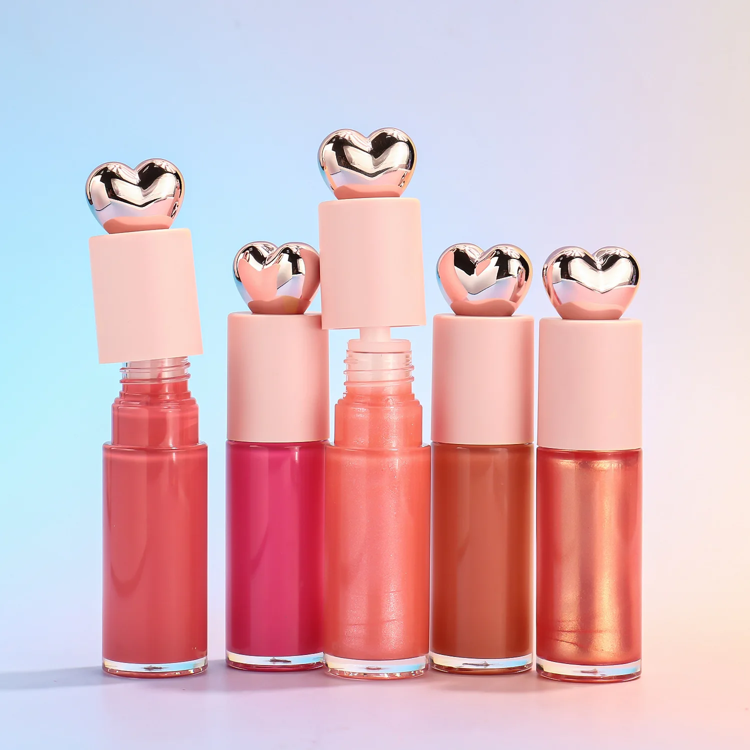 Custom Your Own Logo Lip Gloss Vegan Luxury Pigmented Thick Glossy Lip Gloss Private Label Matte Shimmer Lip Gloss Wholesale