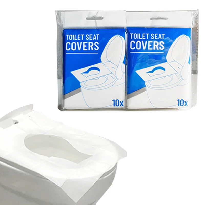WC seat cover paper flushable single use toilet seat cover travel toilet sit cover