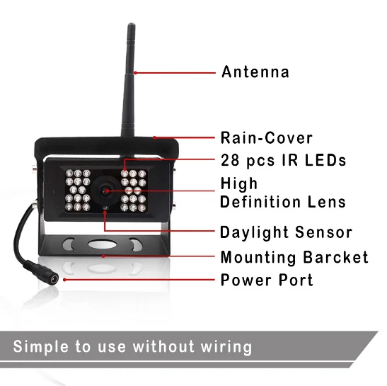 WIFI Wireless  IR CUT Night Vision 1080P SD Card Outdoor IP Camera Surveillance Security Waterproof Bus Camera Camhi