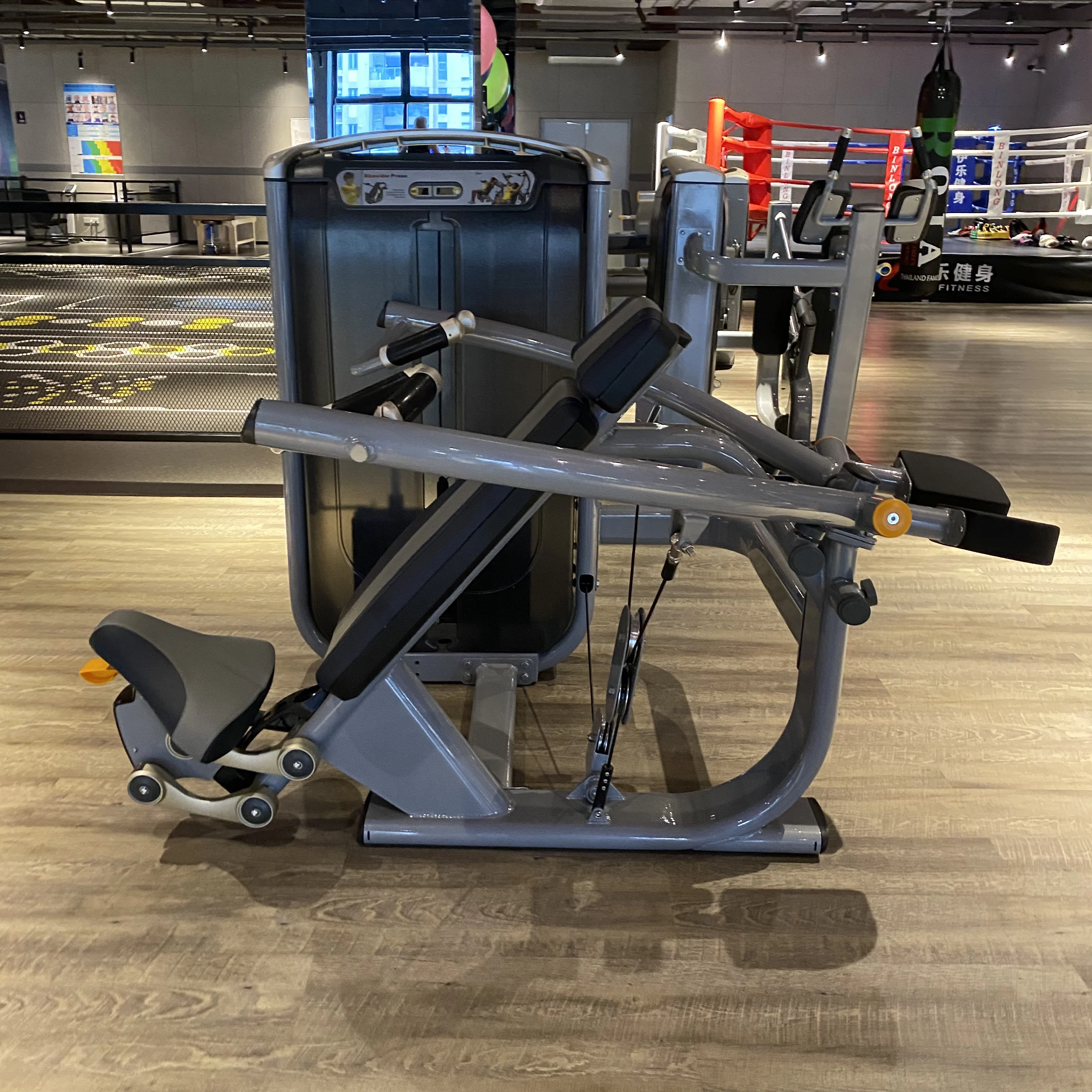 High Quality gym use Fitness equipment bodybuilding strength training muscle training plate loaded chest press machine