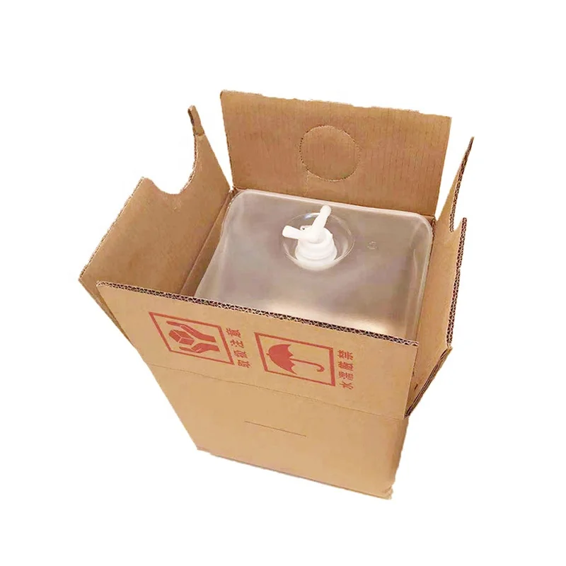 LDPE bag in box 10l 20l cubitainer for formalin