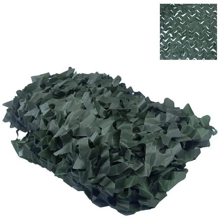 Woodland Outdoor Pergola Mesh Shade Hunting Camo Net Desert Camouflage Net