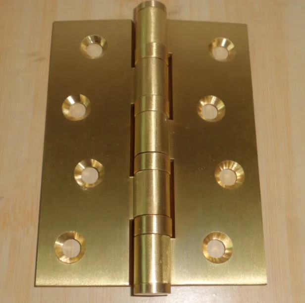 3-5 inches Flat Head Brass gate hinges brass door hinge