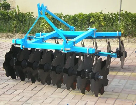 Farm machinery agriculture hydraulic disc harrow 24 blades mini offset heavy duty disk rotary tractor power harrow for sale