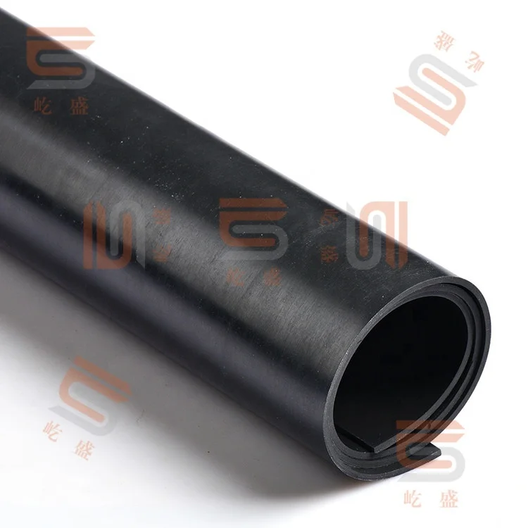 Cured Fkm Sheet chemical resistance rubber elastic diaphragm sheet