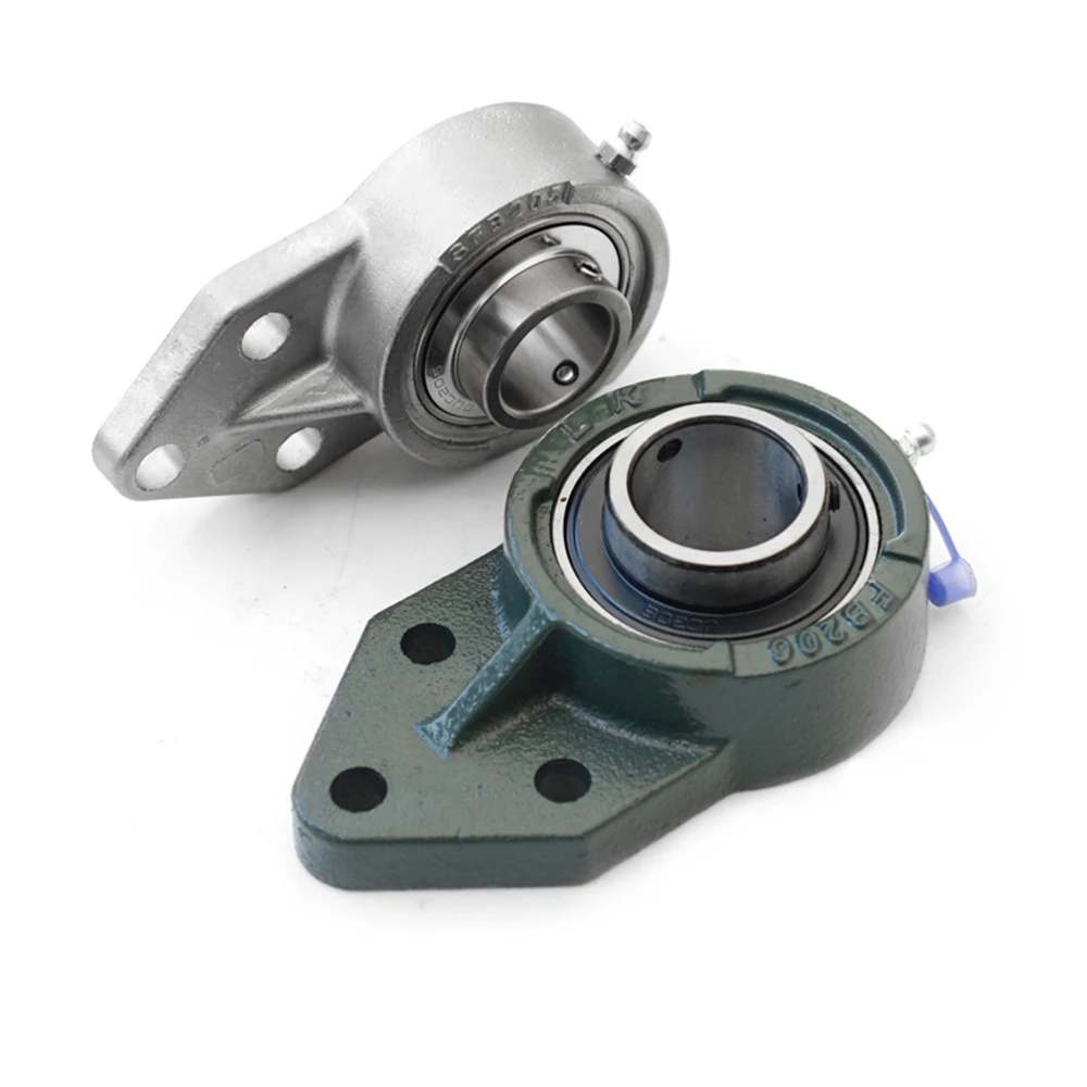 Selling Full Stainless Steel Flange Pillow Block Bearing Unit UCFB201 202 203