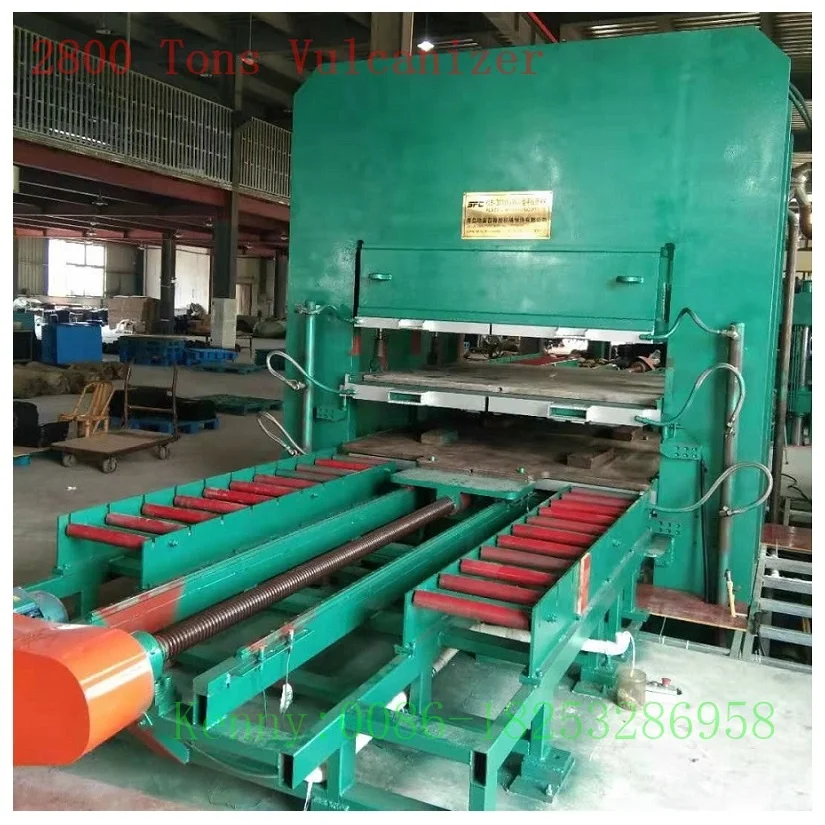Automobile Rubber Mat Forming Machine / Car Mat Rubber Vulcanizing Press with Dependable Performance
