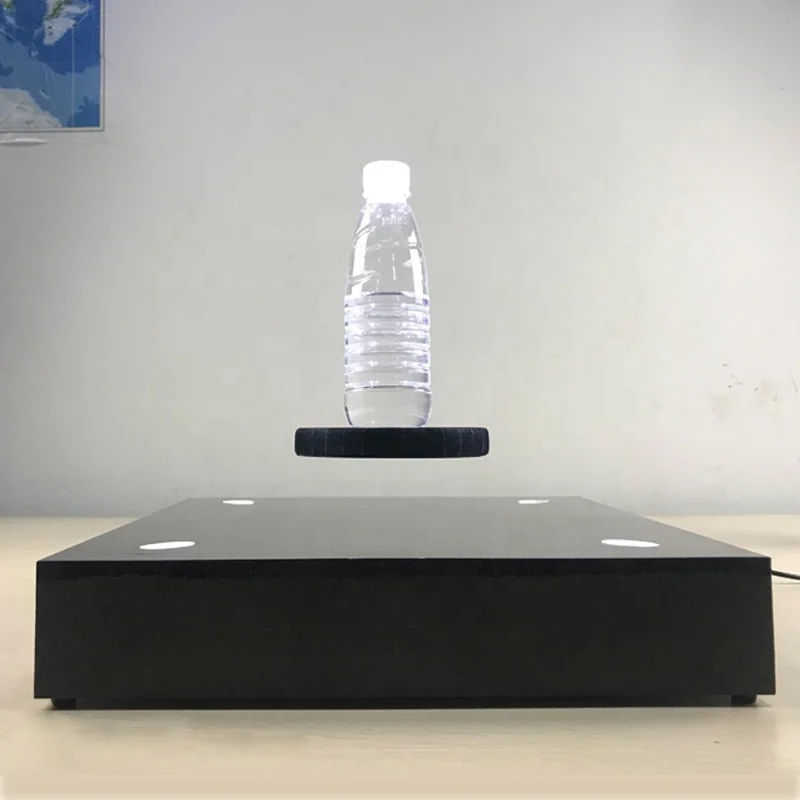 Customized acrylic magnetic levitation display stand with various shapes and colors