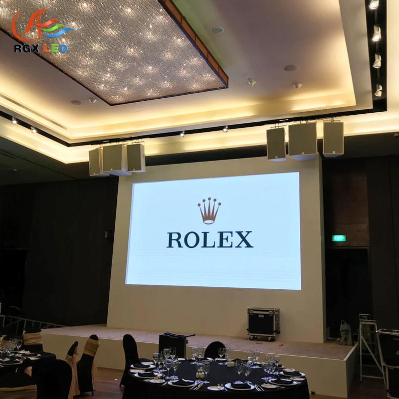 High Resolution LED Video Wall Panel Full Color Video LED Display Screen with  4x3 complete system plug and play