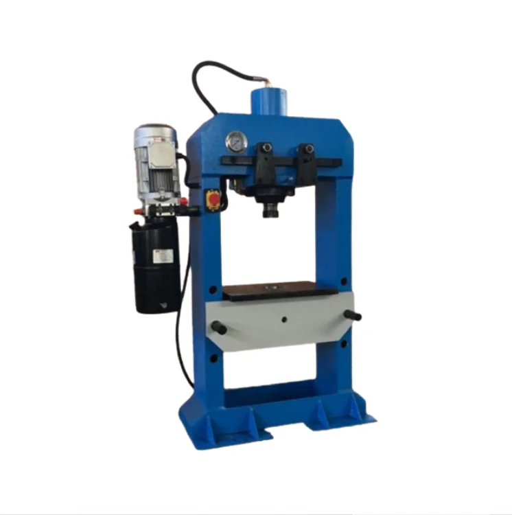 H Frame Hydraulic Press with Compression Mould Shaping Mode