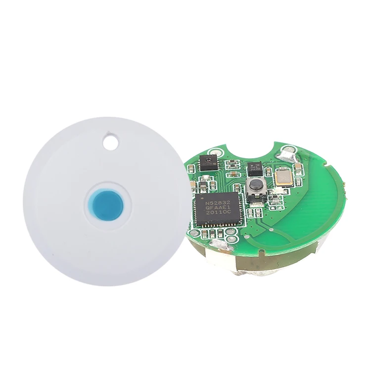 Waterproof IP65 wireless Ultra-compact wristband ibeacon BLE5.0 nRF52832 Tag tracking anti lost key smart warning beacon