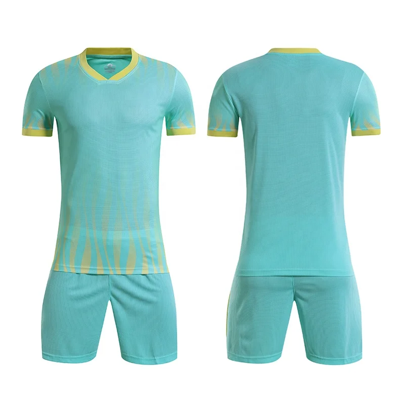 100% Polyester High Quality Good Price Athletic Football Jersey 2020 Soccer Wear