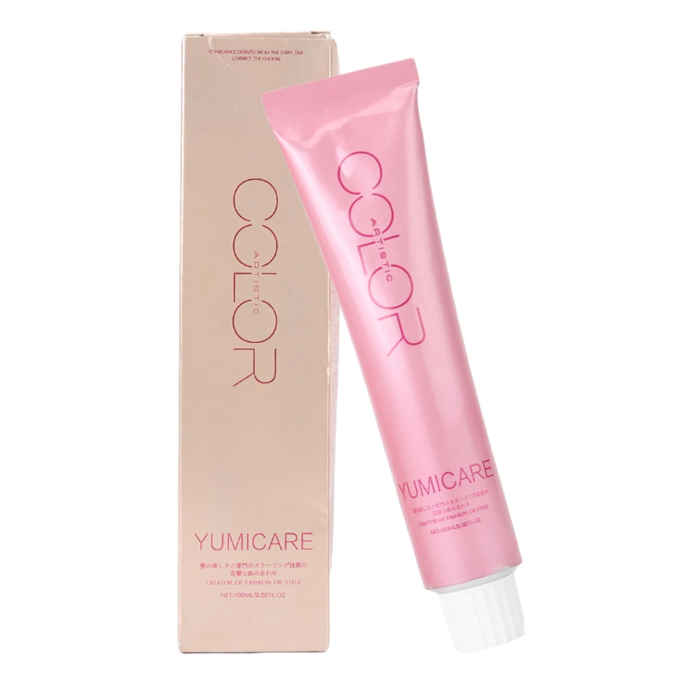 Nice Quality High-grade Permanent Hair Color Popular Hair Color Dye 100 Ml Magic Cream Weed Seed Hair Cream Aluminum Tube + Box