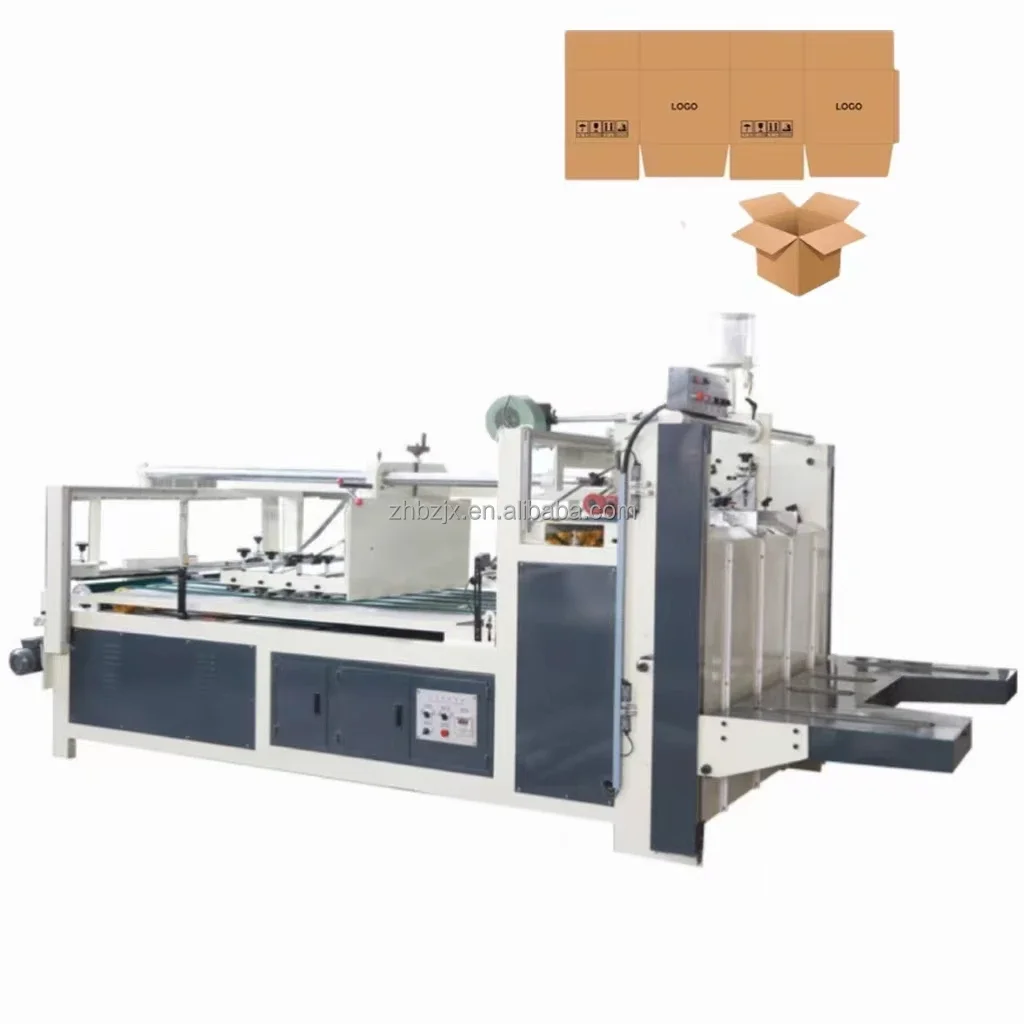ZH-BZD Corrugated Box Packaging Machine Folding Gluer