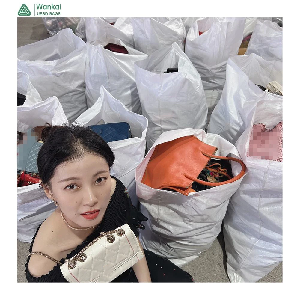CwanCkai Wholesale Bags Supplier High Quality Bulk Used Bags Lady, Low Price Premium Used Clothes Woman Leather Secondhand Bags
