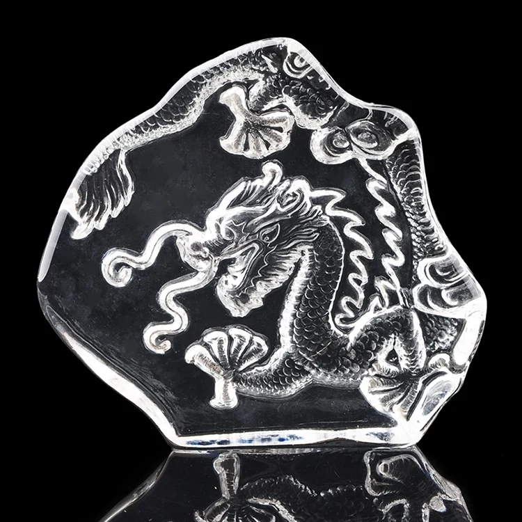 
Dragon Trophy Eagle Flower Art Craft Crystal Ganesha 