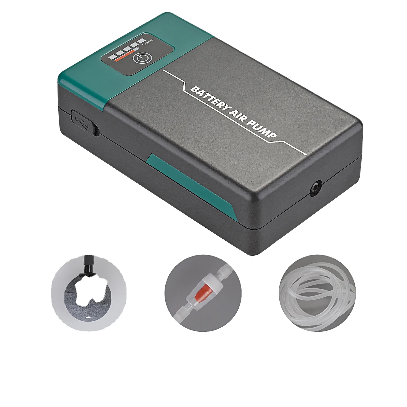 China Manufacturer Hot Portable Lithium Electric Air Pump for Aquarium Rechargeable Fishing Tackle