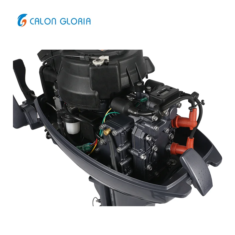 CE Approved Good Quality 15HP 2 stroke Boat Engine Outboard Motor Fuera de borda marine motor supplier gasoline boat engine