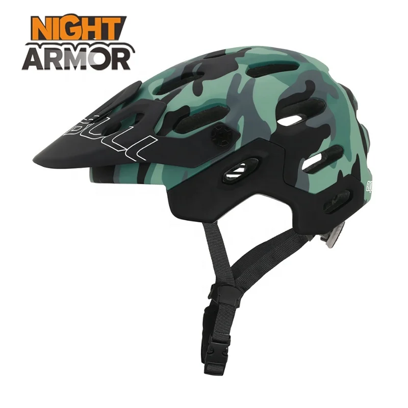 
Mountain road bike ventilation and ventilation integrated molding helmet with brim 