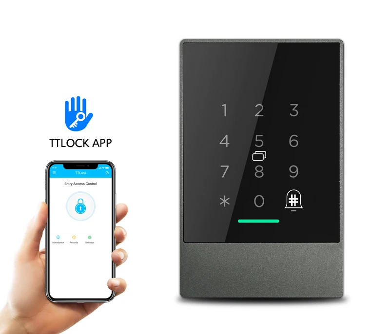 Smartek новейший дизайн двери контроллер Wi-Fi дверной система контроля доступа