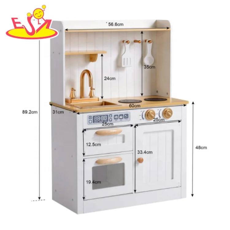 Best design wooden kids kitchen play set with low price W10C491