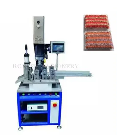 Customized Automatic Frequency Tracking Ultrasonic Sponge Welding and Cutting Machine