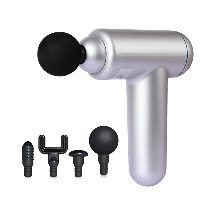 Sports Deep Tissue Percussion Muscle Massager Gun Battery Replacement Pistolet High Frequency Massage Gun Plastic Body 2000 Mah