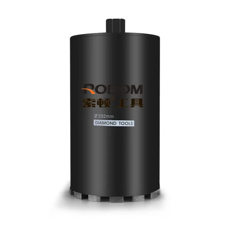 127mm Hex Ceramic Diamond Dry Drill Hammer Grinder Bit Set For Concrete Wall Drilling with 1 1/4 UNC Shank