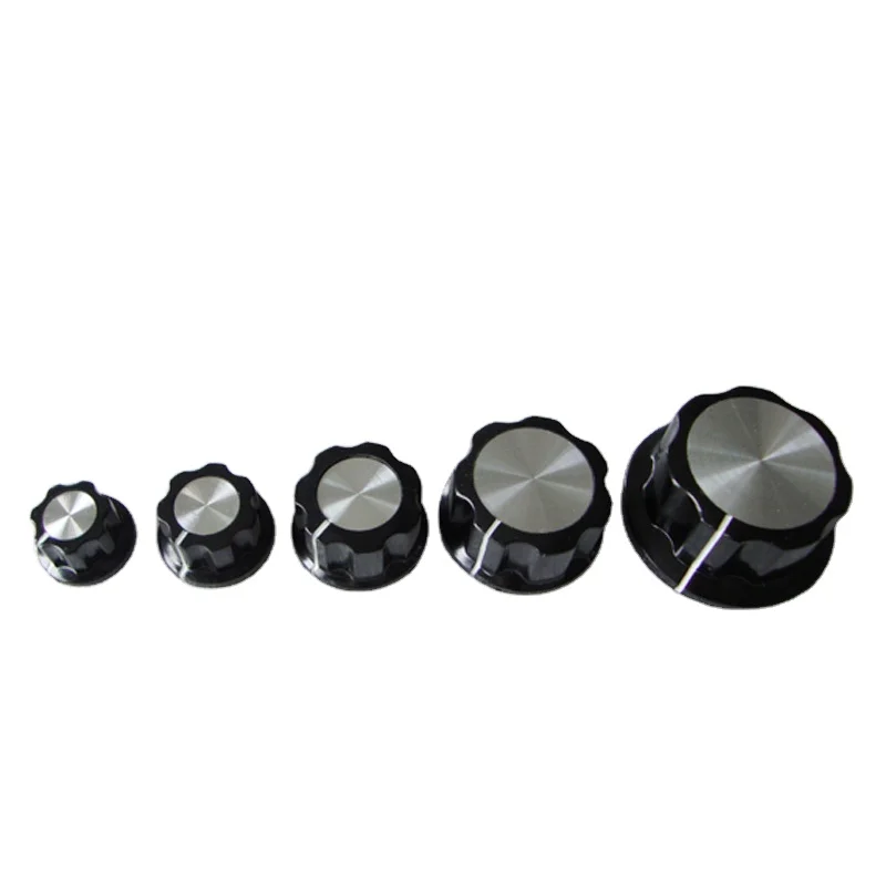 3.2mm 6mm 6.4mm audio potentiometer knobs electronic accessory plastic knob