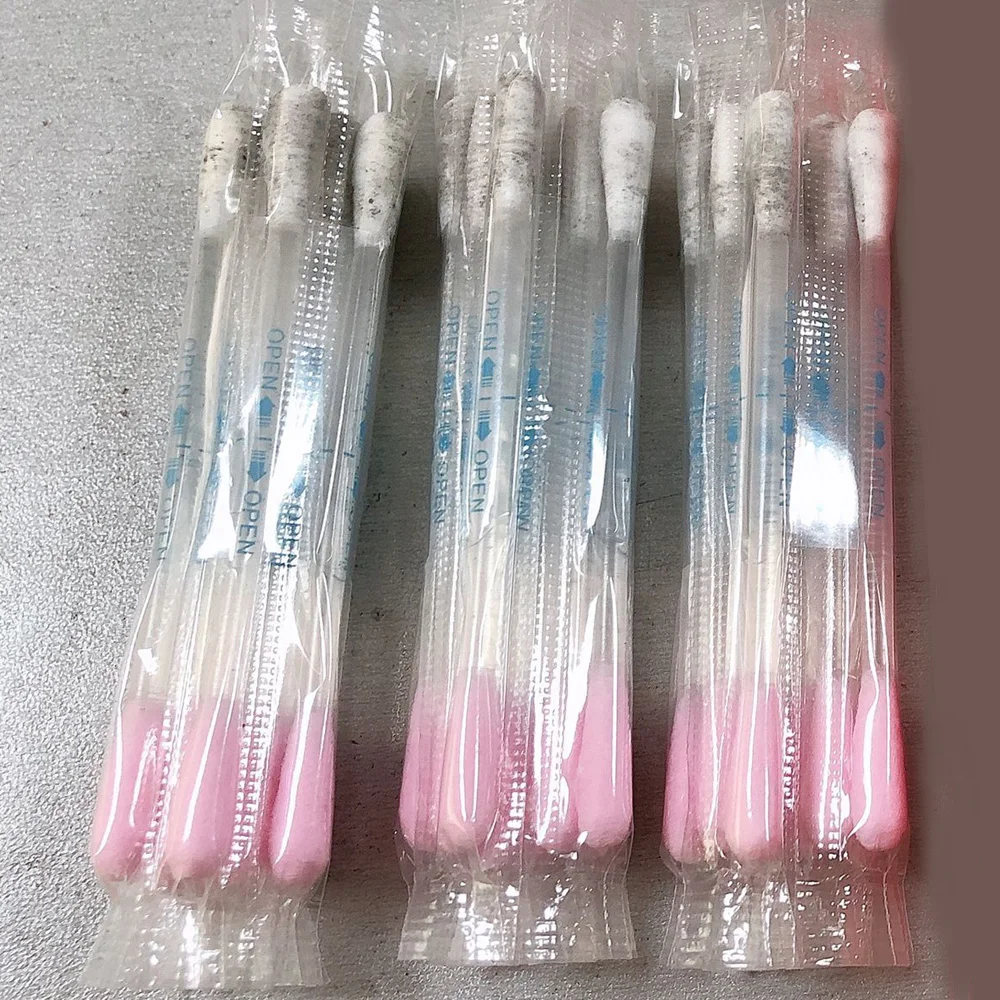 Instant Lead Check Kit Lead Test Swab Cotton Bud 100% Pure Cotton Double Head 1000boxes 30pcs/bag 20 Days Liquid-filled Testing