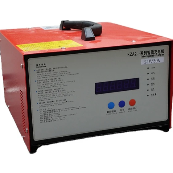 Industrial 24V 30A Intelligent charger for charing forklift battery/lift truck battery