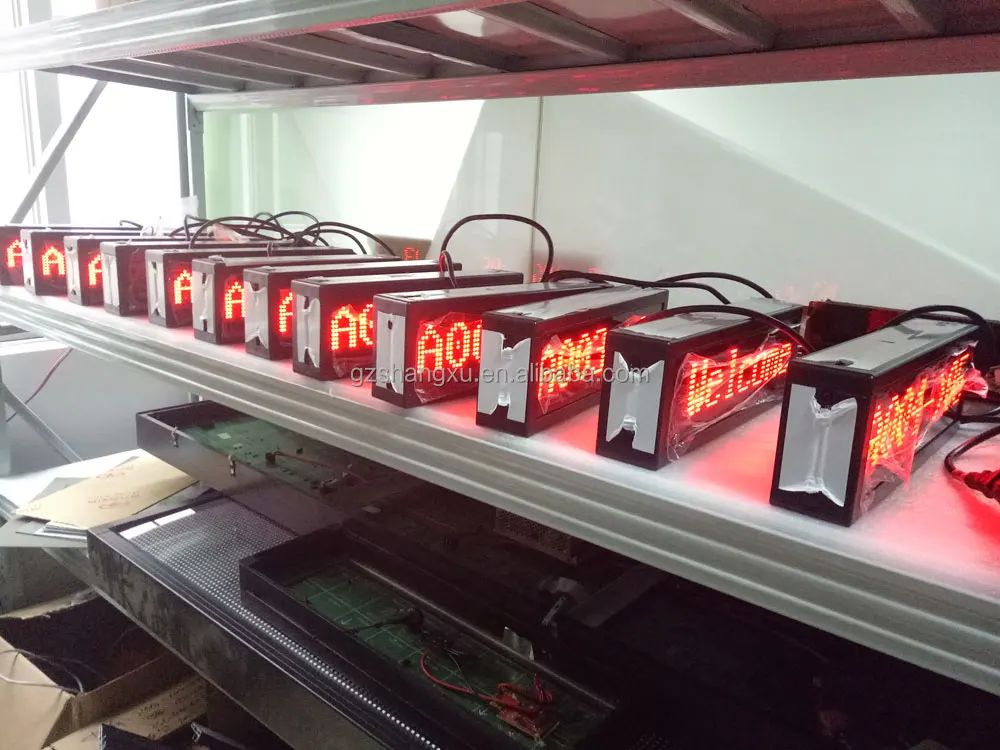 queue management system led counter display